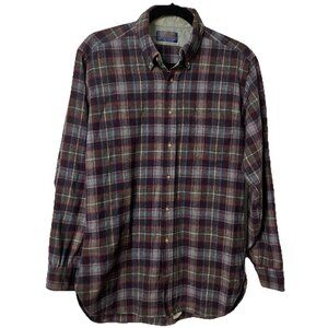 Vintage Pendleton Wool Shirt Mens M Lodge Button Up Lumberjack Western Cabin